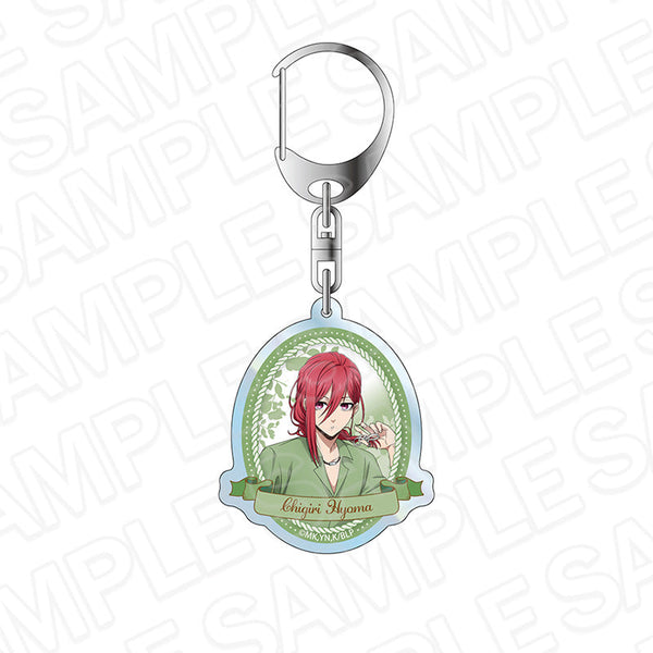 『ブルーロック』ホログラムキーホルダー 千切豹馬 White&Pistachio ver.